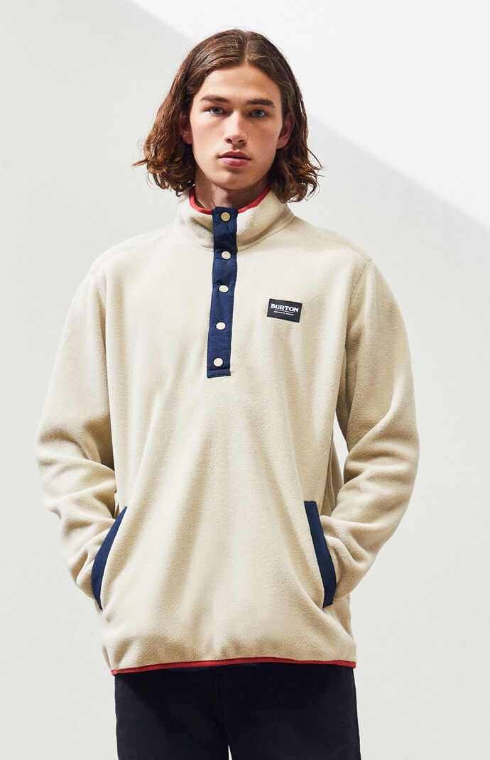 Taupe Hearth Polar Fleece Pullover