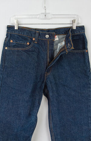 Upcycled Levi's 517 Boot Cut Jeans Upcycled Levi's 517 Boot Cut Jeans image number null