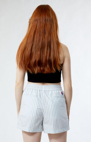 Serena Striped Utility Shorts image number 3