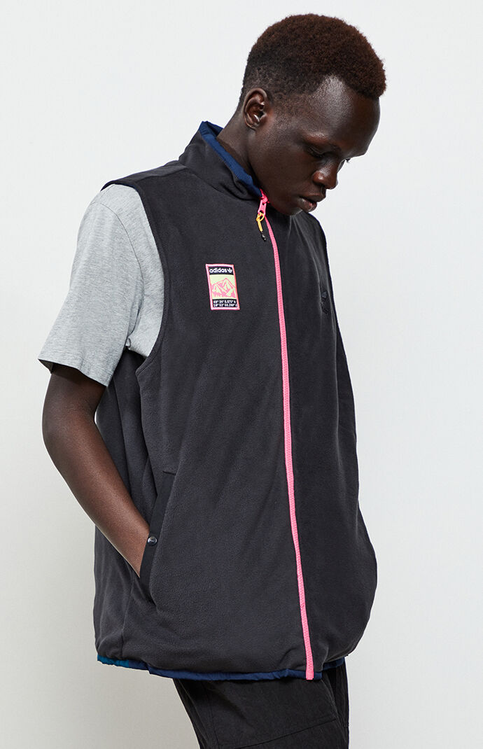 adidas reversible vest