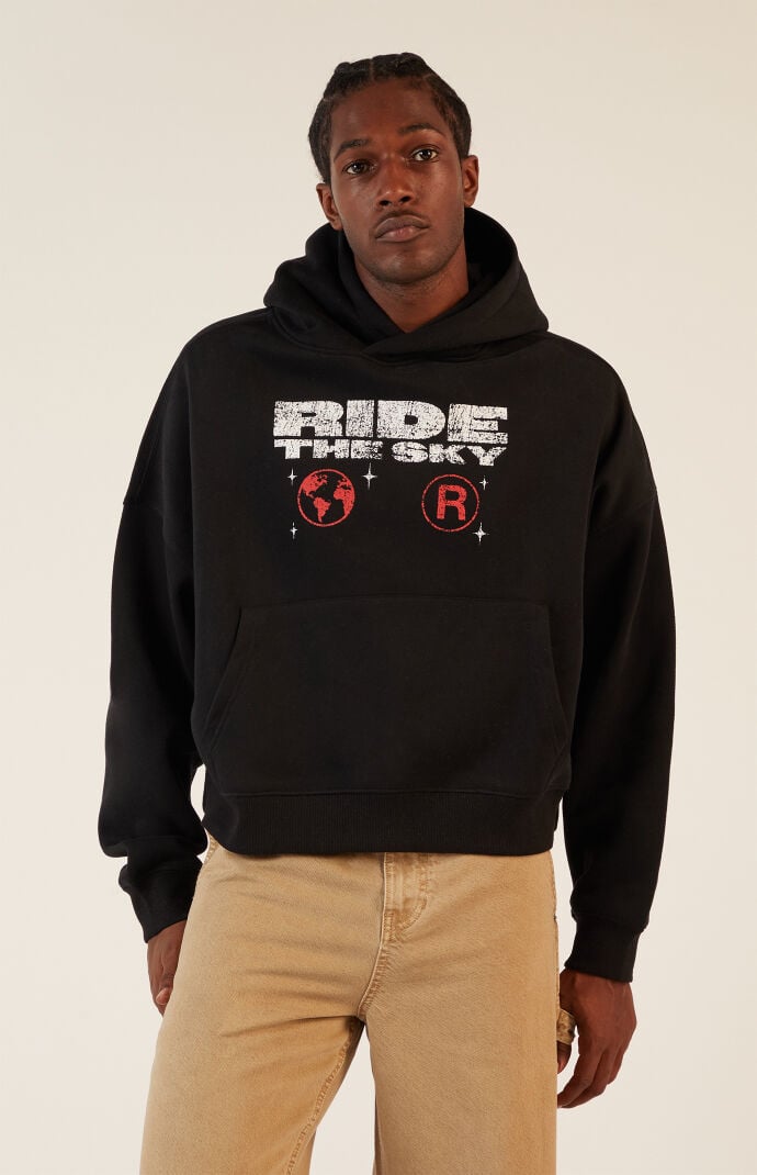 Ride The Sky Cropped Hoodie – On Sale Now with Up to 41% Off