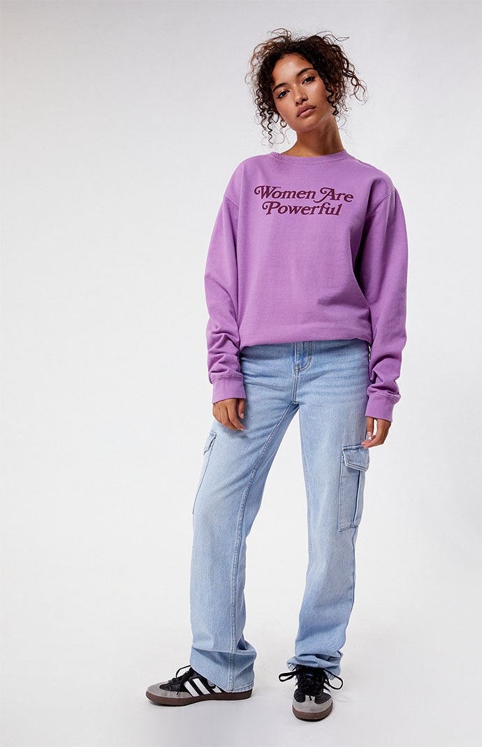 Womens lilac sales sweatshirt