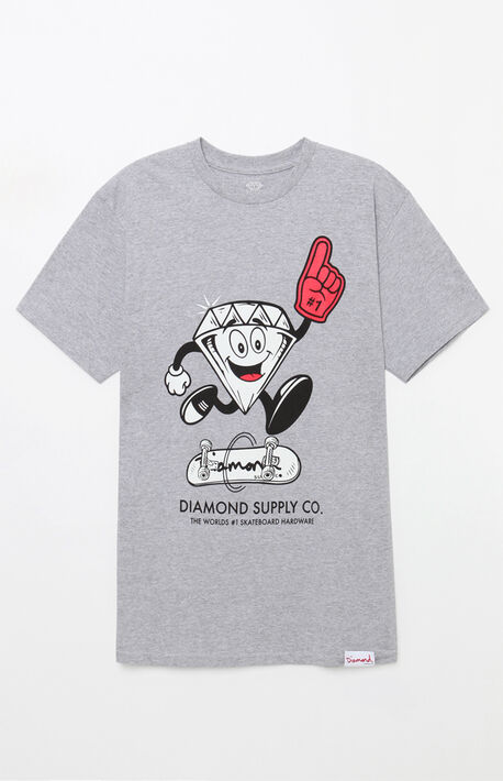 Diamond Supply Co Pacsun Number 1 T Shirt