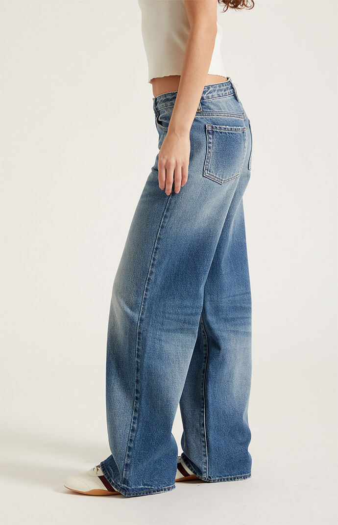 Pacsun Casey Low Rise Baggy Jeans Medium Indigo