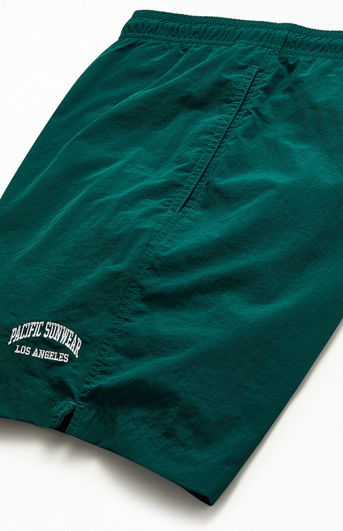 Collegiate Solid Swim Trunks