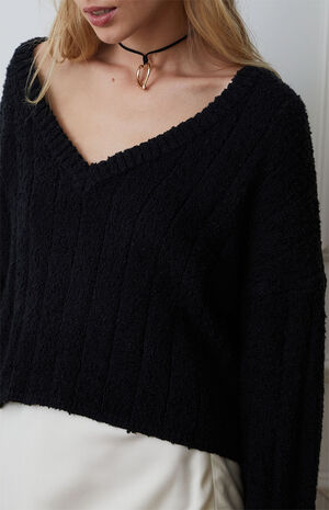 Snug V-Neck Sweater image number 2