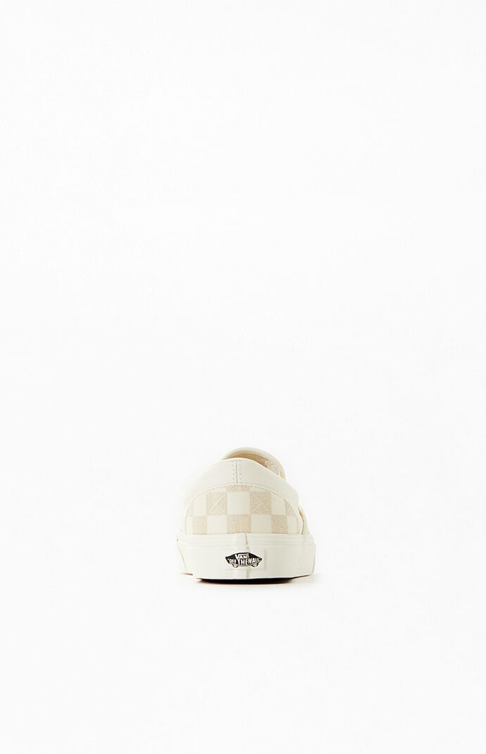Vans Classic Slip On Stitch Checkerboard Shoe PacSun