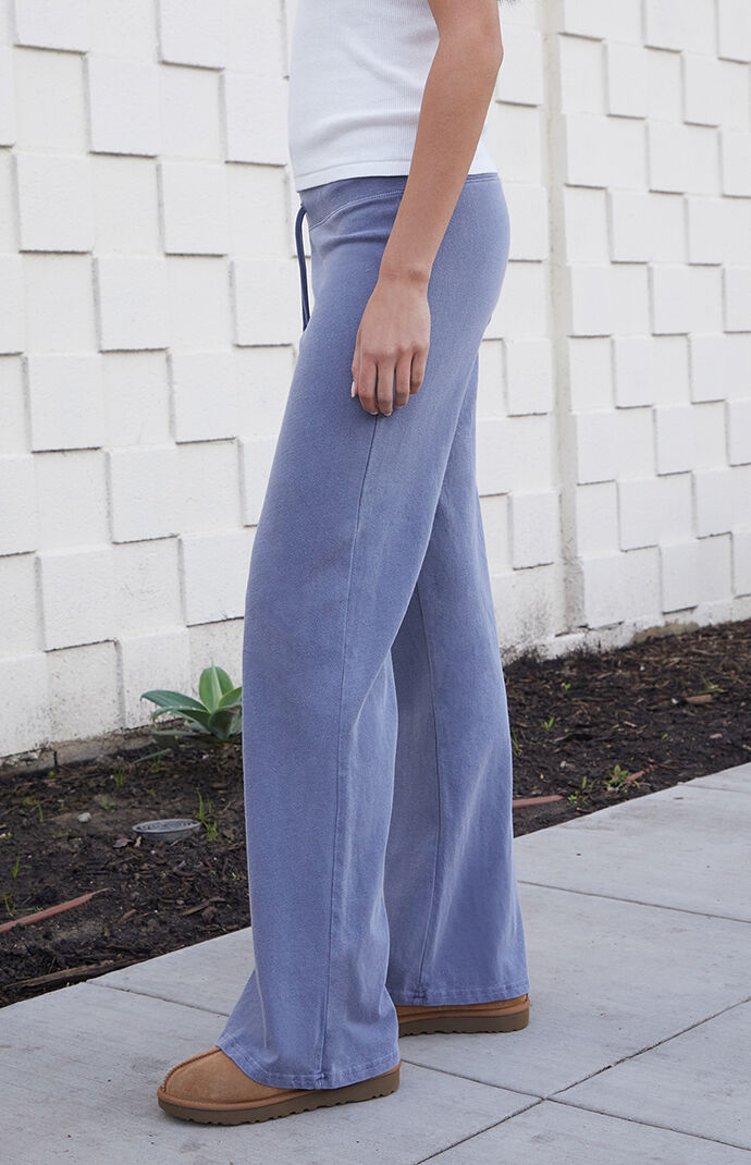 John Galt Light Gray Hilary Soft Baggy Sweatpants