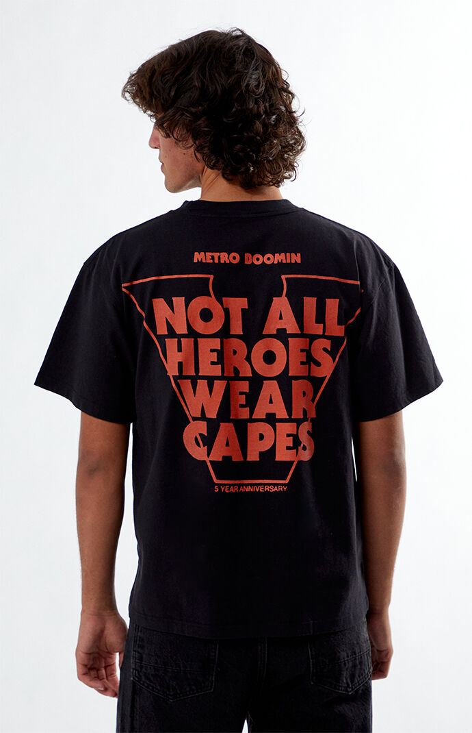 Metro Boomin Not All Heroes Wear Capes T-Shirt | PacSun Metro Boomin Not All Heroes Wear Capes T-Shirt | PacSun