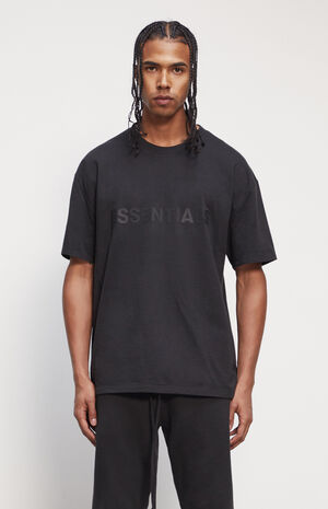 Fog Fear Of God Essentials Black T Shirt Pacsun