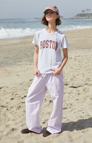 Gray Chloe Boston T-Shirt image number 4