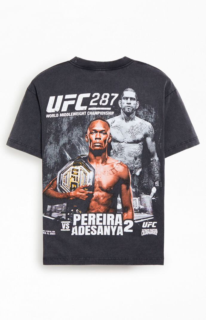 ★2023SS新作★UFC SPORT★UFC ATHENA RELAXED FIT T-SHIRTS UFC Adesanya vs Pereira T-Shirt | PacSun