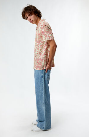 Red Paisley Camp Shirt image number 2