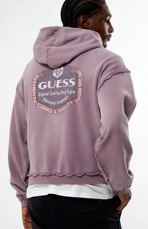 Purple Classic Boxy Hoodie image number 2