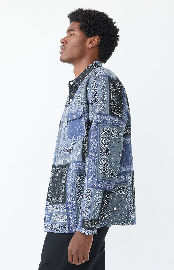 Bandana Shirt Jacket