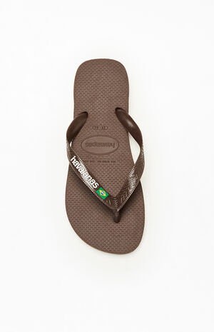 Women's Brazil Logo Flip Flop Sandals image number 5