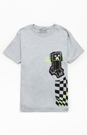 Kids Minecraft Creeper T-Shirt image number 1