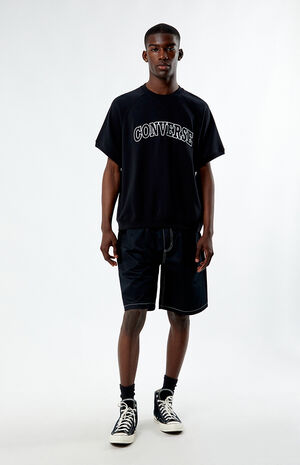 Short Sleeve Crew Neck Sweatshirt image number 4