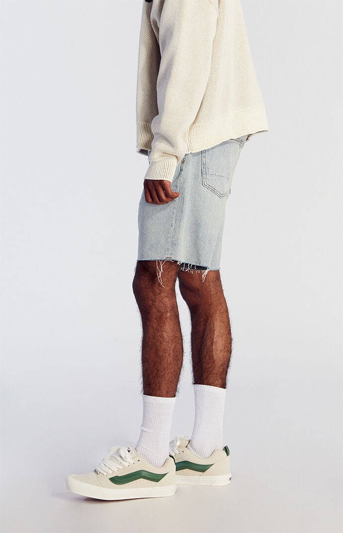 Pacsun Light Indigo Cutoff Denim Shorts