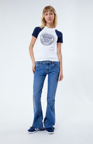 Athens Greece Raglan T-Shirt image number 4