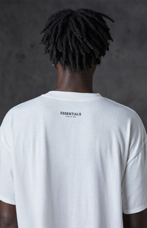 Essentials White 3 Pack T-Shirts image number 5