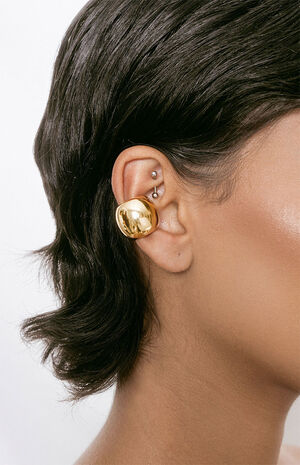 Chunky Metal Ear Cuff image number 2