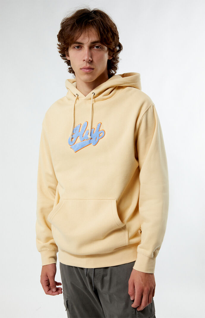 Huf yellow hoodie store