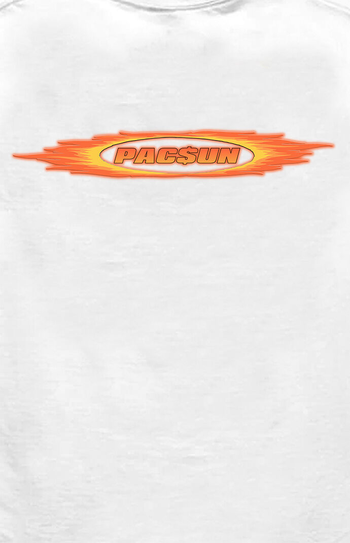 White Flames Logo T-Shirt