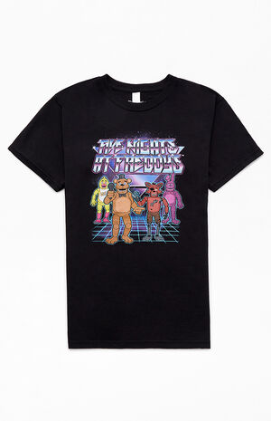 Kids Five Nights At Freddy's Retro T-Shirt image number 1