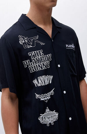 By PacSun Neon Capital Camp Shirt image number 2