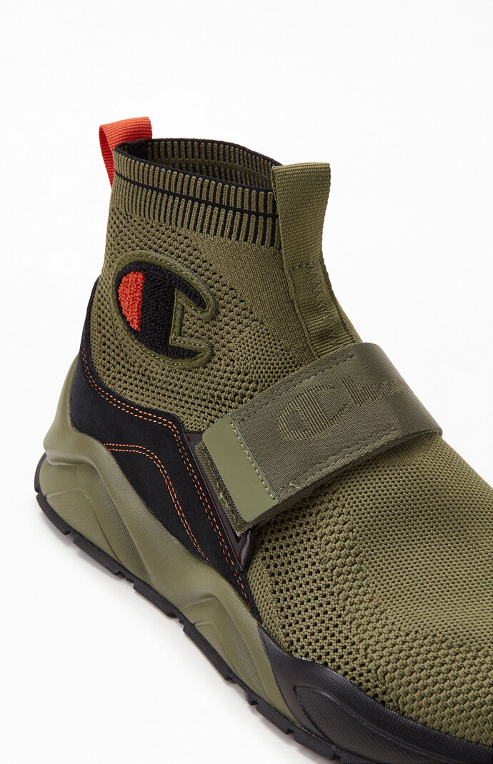 champion sneakers olive