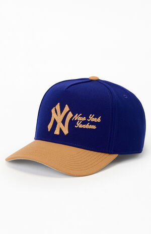 MLB NY Yankees Script Pro Snapback Hat image number 4