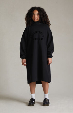 black dress with beige shoes Gothic Hooded Witch Medieval Dress main image 1