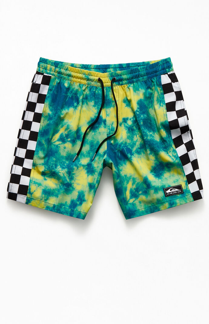 OG Checker Arch 17" Swim Trunks