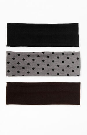 3 Pack Soft Headbands image number 1