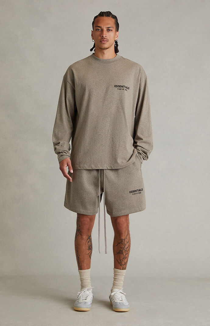 Fear of God ESSENTIALS Homestead Heather Classic Sweat Shorts | Pacsun