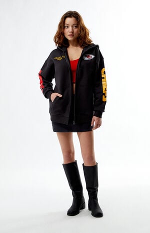 NFL Wild Collective x PacSun Kansas City Chiefs Zip Up Hoodie image number 4