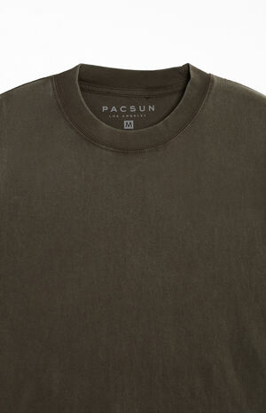 Premium Solid Oversized T-Shirt image number 6