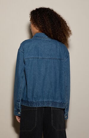 Cinched Jean Jacket image number 4
