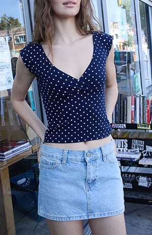 Black Polka Dot Amara Tank Top image number 1