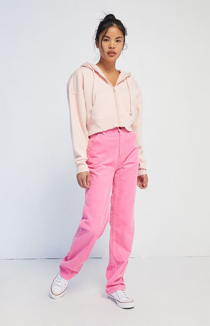 Pacsun Betty Full Zip Cropped Hoodie | PacSun
