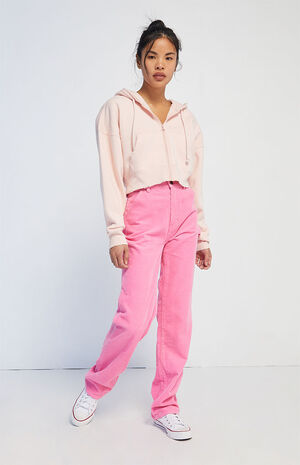 Betty Full Zip Cropped Hoodie image number 6