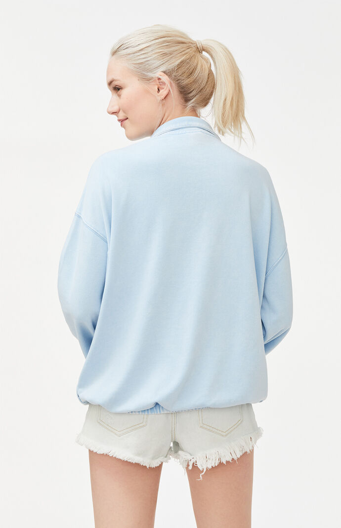 Dad's Terry Half Zip Sweatshirt