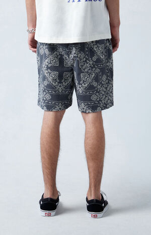 Eco Printed Reed Volley Shorts image number 3
