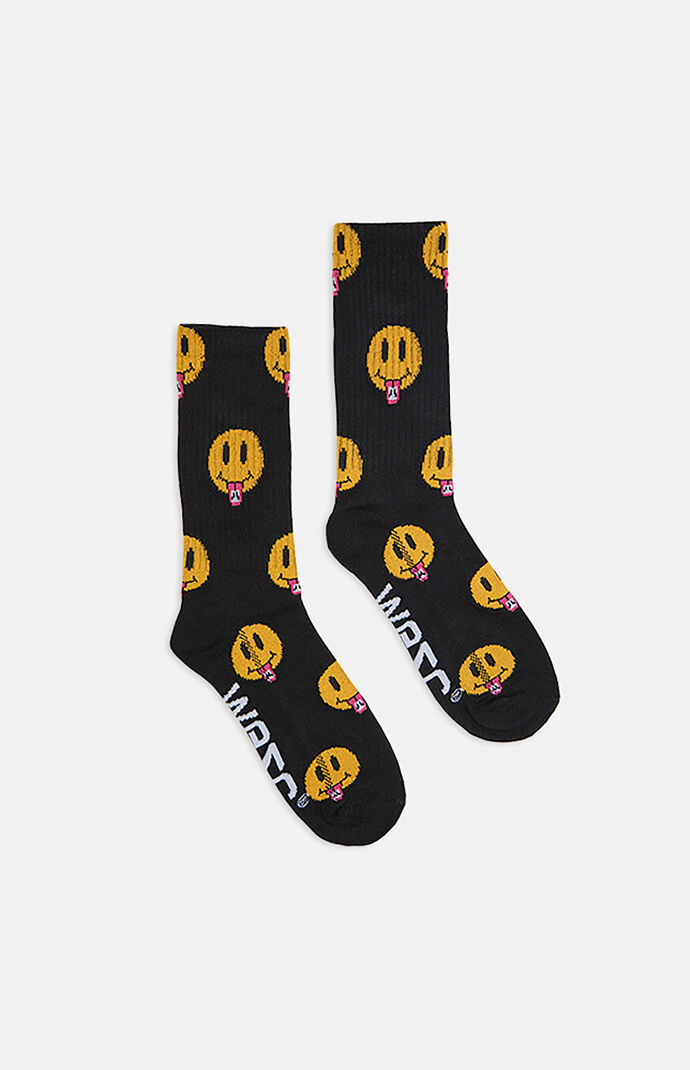 Varion Smile Icon AOP Crew Socks