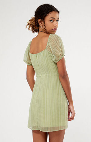 Short Sleeve Bustier Mini Dress image number 4