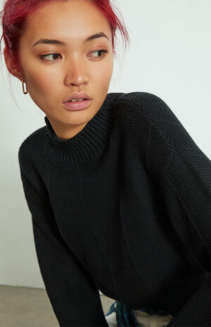 Chunky Mock Neck Sweater image number 3