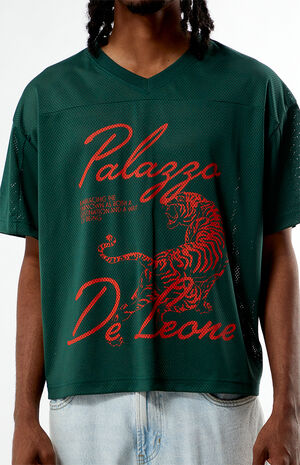 Palazzo Mesh Jersey T-Shirt image number 2