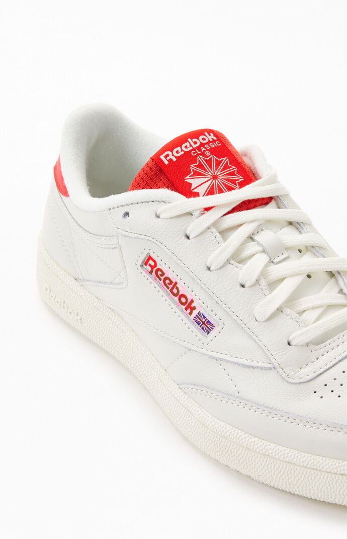 reebok club c 85 red