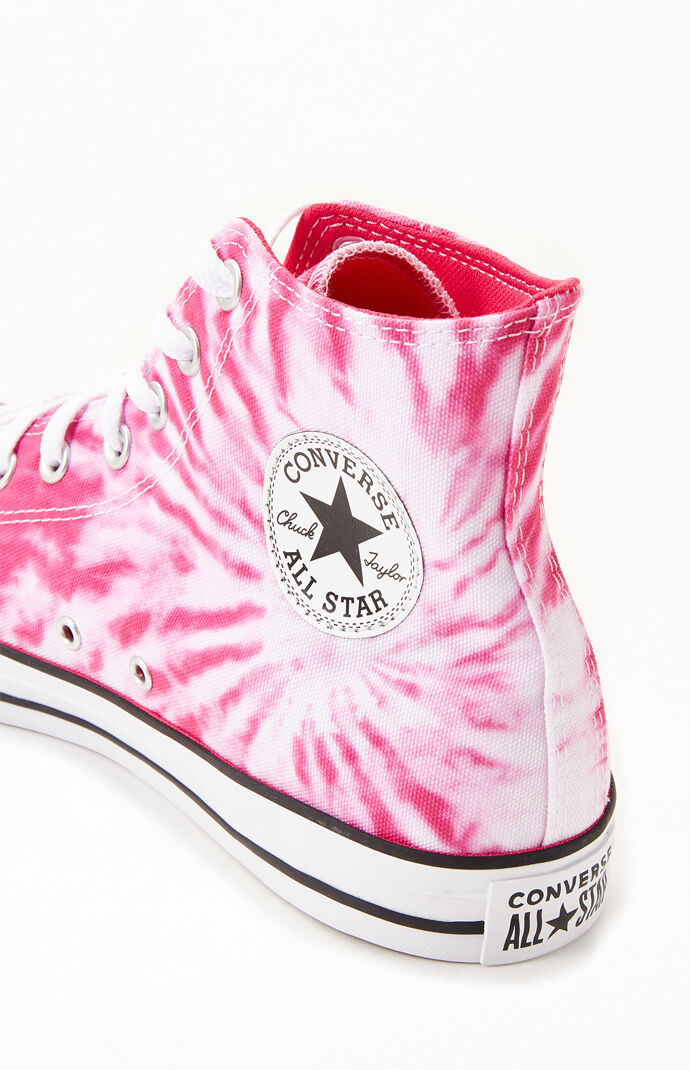 hot pink tie dye converse Cinosural International School